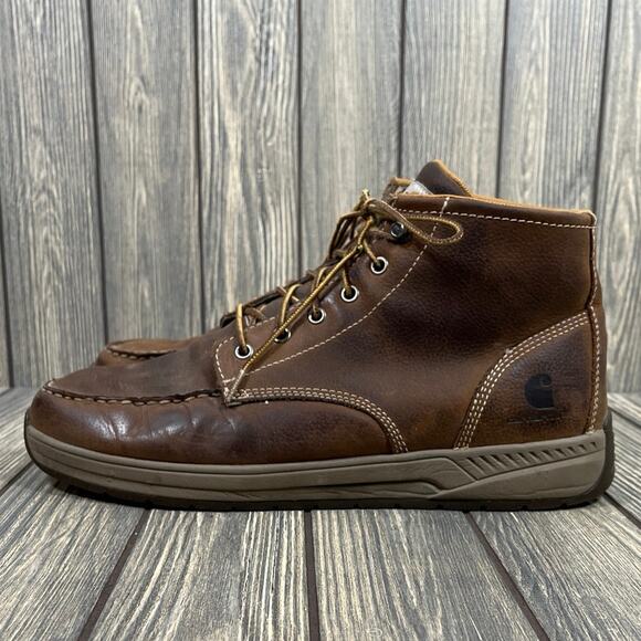 Carhartt Men Wedge Moc Toe Chukka Boots 12 Oxford‎ Work Casual CH446 Waterproof main image 6